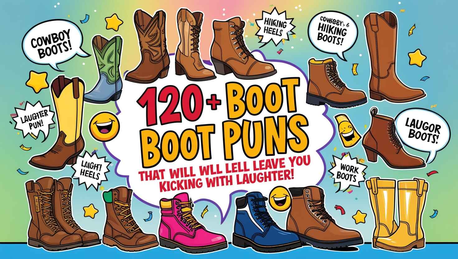 120+ Boot Puns That Will Leave You Kicking with Laughter!