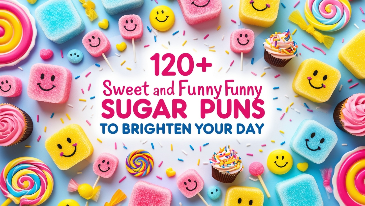 120+ Sweet and Funny Sugar Puns to Brighten Your Day