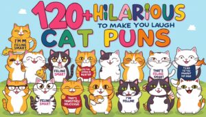 120+ Hilarious Cat Puns to Make You Laugh Out Loud
