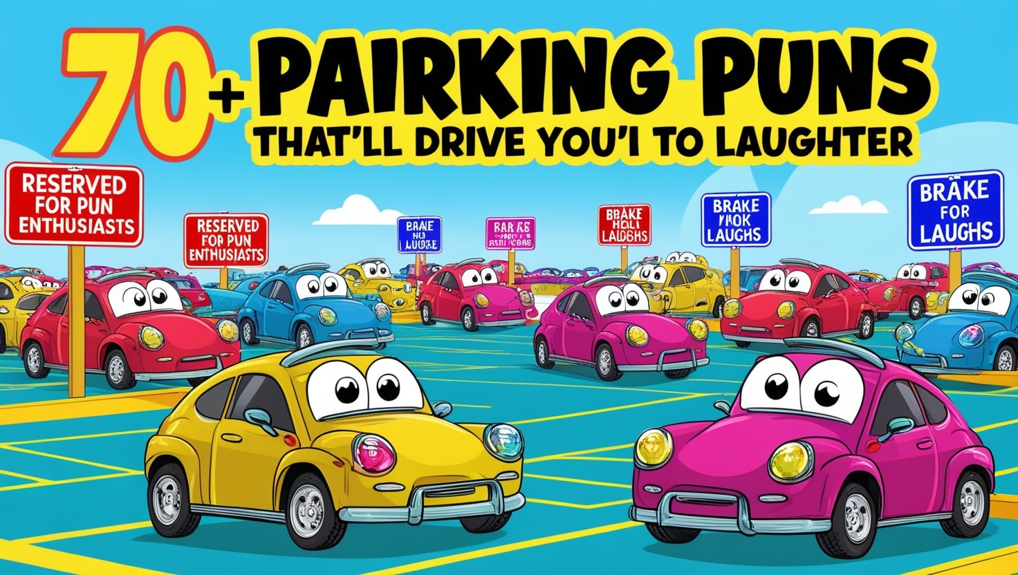 70+ Parking Puns That’ll Drive You to Laughter