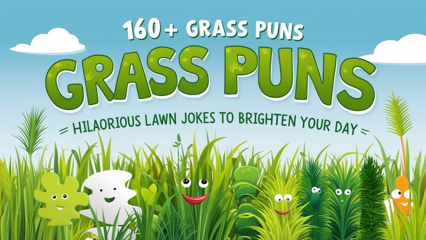 160+ Grass Puns: Hilarious Lawn Jokes to Brighten Your Day